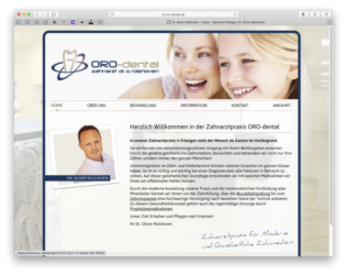 <a href="http://www.oro-dental.de" target="_blank">www.oro-dental.de</a><br />Zahnarztpraxis ORO-dental<br />April 2020 - Technologie: netissimoCMS responsive (11/65)
